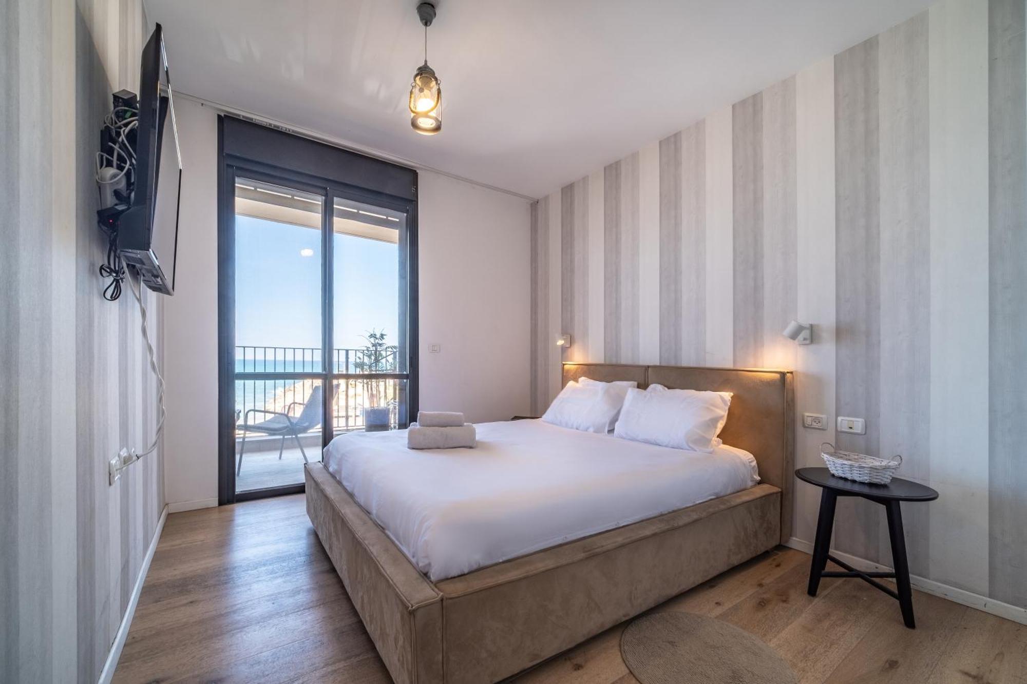 Apartamento Bat Galim Full Sea View Balcony By Sea N' Rent Haifa Exterior foto
